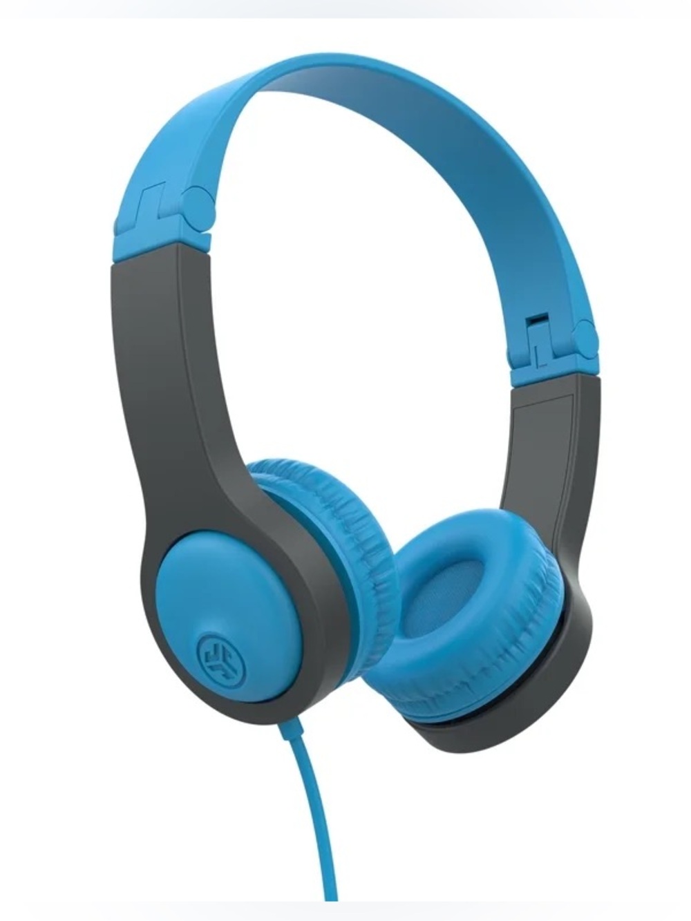 JLab JBuddies Folding Gen 2 Wired Headphones - Blue & Gray NEW